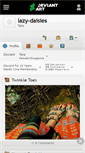 Mobile Screenshot of lazy-daisies.deviantart.com