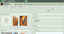 Desktop Screenshot of lubagoldina.deviantart.com