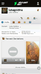 Mobile Screenshot of lubagoldina.deviantart.com