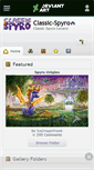 Mobile Screenshot of classic-spyro.deviantart.com