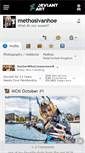 Mobile Screenshot of methosivanhoe.deviantart.com