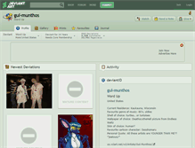Tablet Screenshot of gul-munthos.deviantart.com