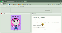 Desktop Screenshot of jenniecg.deviantart.com