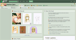 Desktop Screenshot of namine-club.deviantart.com