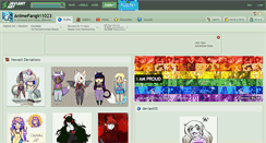 Desktop Screenshot of animefangirl1023.deviantart.com