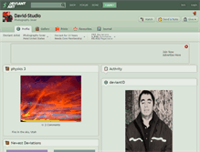 Tablet Screenshot of david-studio.deviantart.com