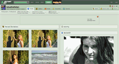 Desktop Screenshot of lotusthefallen.deviantart.com