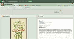 Desktop Screenshot of lephistodesign.deviantart.com