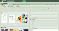 Desktop Screenshot of elielzhito.deviantart.com