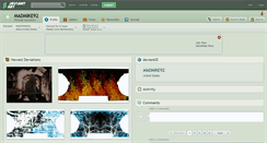 Desktop Screenshot of madmike92.deviantart.com