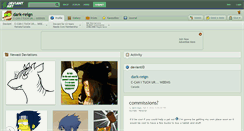Desktop Screenshot of dark-reign.deviantart.com