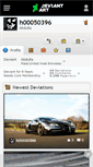 Mobile Screenshot of h00050396.deviantart.com