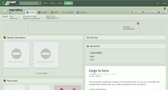 Desktop Screenshot of macrothor.deviantart.com