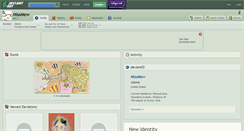 Desktop Screenshot of missmew.deviantart.com