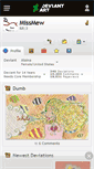 Mobile Screenshot of missmew.deviantart.com