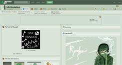 Desktop Screenshot of ixrxshokatsux.deviantart.com