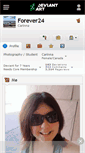 Mobile Screenshot of forever24.deviantart.com