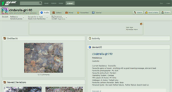 Desktop Screenshot of cinderella-girl-90.deviantart.com
