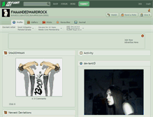 Tablet Screenshot of fmaandedwardrock.deviantart.com