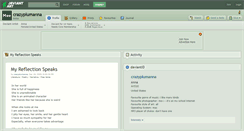Desktop Screenshot of crazyplumanna.deviantart.com