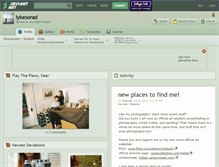Tablet Screenshot of lykesorad.deviantart.com