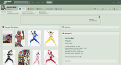Desktop Screenshot of jenluvskat.deviantart.com