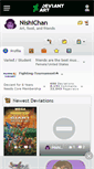 Mobile Screenshot of nishichan.deviantart.com
