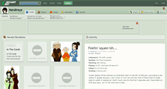 Desktop Screenshot of nandireya.deviantart.com