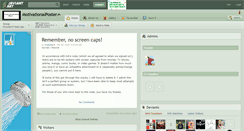 Desktop Screenshot of motivationalposter.deviantart.com