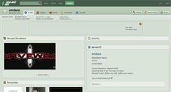 Desktop Screenshot of emdana.deviantart.com