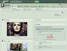 Tablet Screenshot of kim-92.deviantart.com