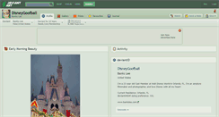 Desktop Screenshot of disneygoofball.deviantart.com