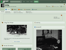 Tablet Screenshot of ord0g.deviantart.com