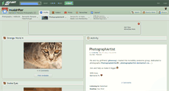 Desktop Screenshot of muddrifter.deviantart.com