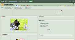 Desktop Screenshot of noodle-of-doom.deviantart.com