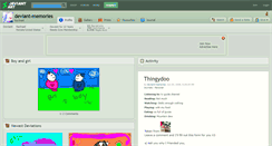 Desktop Screenshot of deviant-memories.deviantart.com