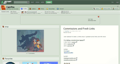 Desktop Screenshot of capnpea.deviantart.com