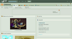 Desktop Screenshot of cooleyiscool.deviantart.com