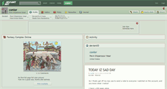 Desktop Screenshot of conlor.deviantart.com