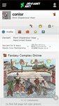 Mobile Screenshot of conlor.deviantart.com