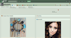 Desktop Screenshot of mercymoon.deviantart.com