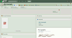 Desktop Screenshot of dire-museraplz.deviantart.com