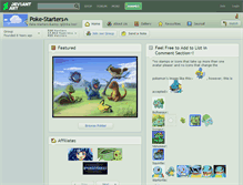 Tablet Screenshot of poke-starters.deviantart.com