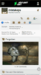 Mobile Screenshot of mistakeps.deviantart.com
