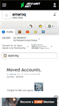 Mobile Screenshot of amaroq.deviantart.com