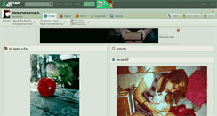 Desktop Screenshot of alexandraattack.deviantart.com
