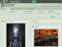 Tablet Screenshot of joachim-berger.deviantart.com