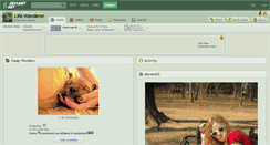 Desktop Screenshot of life-wanderer.deviantart.com