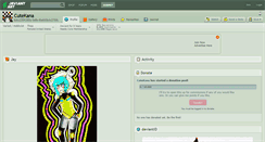 Desktop Screenshot of cutekana.deviantart.com