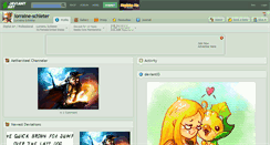 Desktop Screenshot of lorraine-schleter.deviantart.com